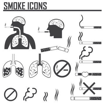 smoke icons