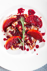 Turkey in orange sauce