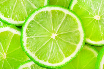 Lime slice background