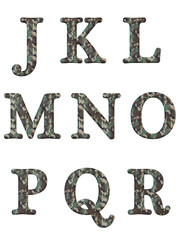 Alphabet letters 3D