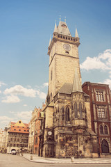 Fototapeta na wymiar City hall of Prague