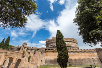 Rome - Castel saint Angelo, Italy