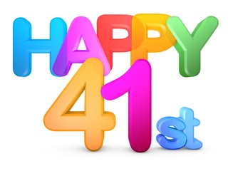 Happy 41st Title