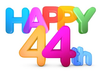 Happy 44th Title