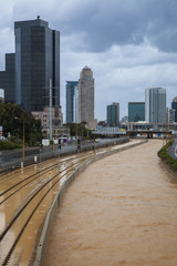 Stormy Weather in Tel  Aviv