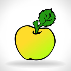 apple vector illustration 