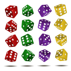 Game dice set
