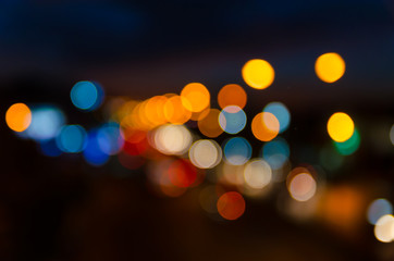 abstract blur light bokeh