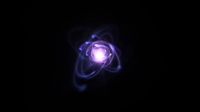 Atomic 004: A microscopic atomic particle system (Loop).