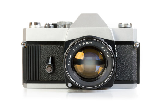 Old film camera - Vecchia macchina fotografica a rullino