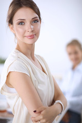 Business people Having Meeting  In Office