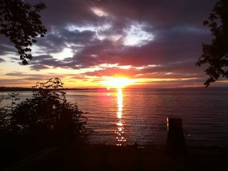 Sunset Bodensee