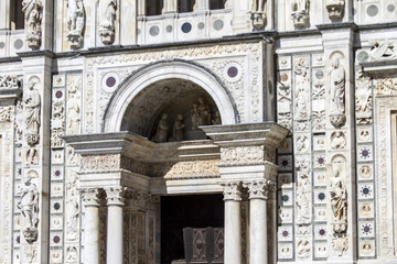 Fototapeta na wymiar Certosa di Pavia 