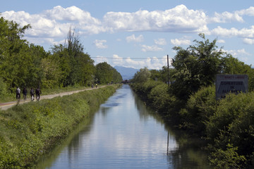 Fototapeta premium Naviglio Pavese