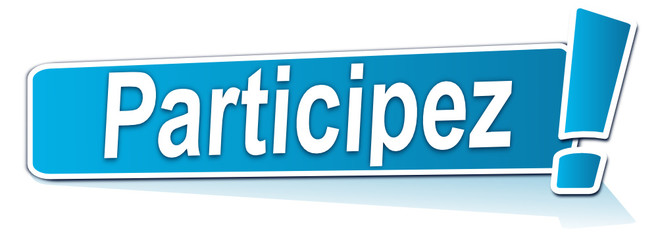 participez sur étiquette bleue