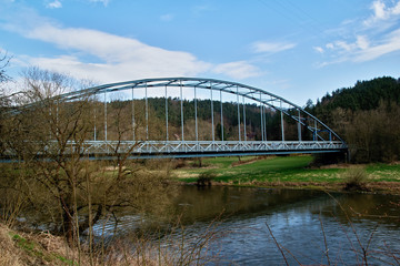Obraz premium Truss bridge