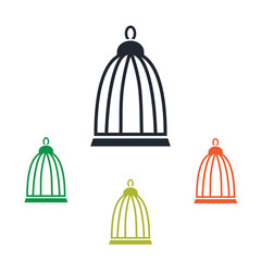 Bird cage icon