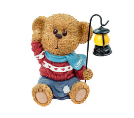 Teddy Bear hold lamps
