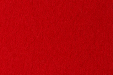 texture of  red felt