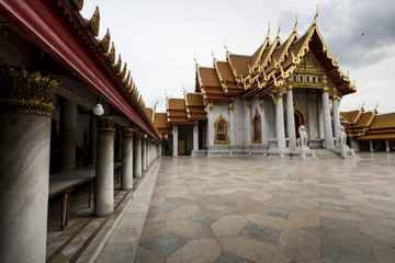 Naklejka premium Temple(Wat Benchamabophit), Bangkok, Thailand