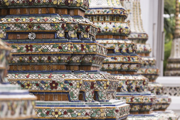Beautiful Wat Pho temple in Bangkok Thailand