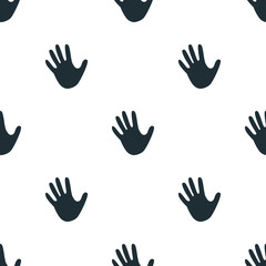 Hand print icon