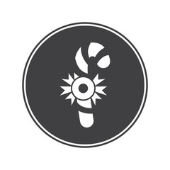 Christmas candy icon