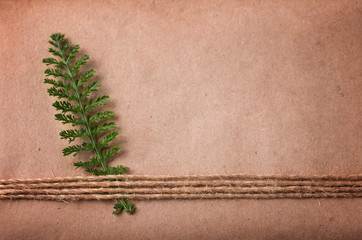 wrapping christmas package