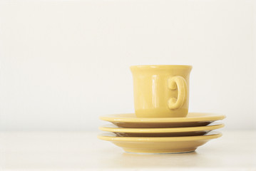 Taza y platos