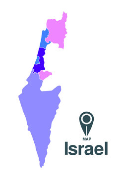Map of Israel