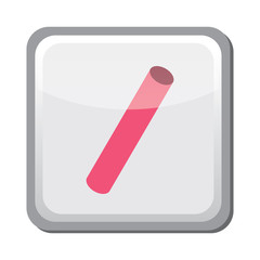 Contraception method implant icon, family and parenthood, pregnancy - vector