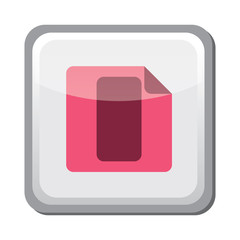 Contraception method patch icon, family and parenthood, pregnancy - vector