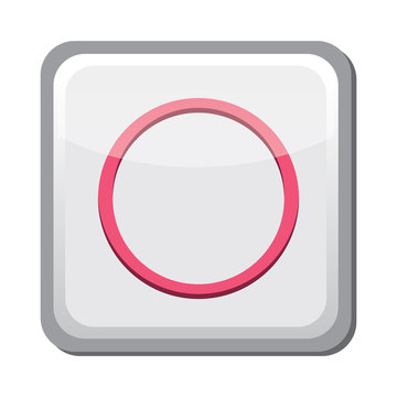Contraception method ring icon, family and parenthood, pregnancy - vector