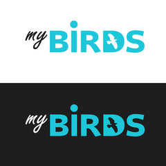 Logo with Raven