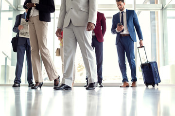 Businessmen travel