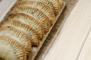 Spanish pastry empanadas   