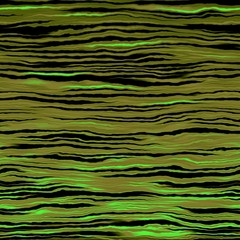 Green waves pattern made seamless