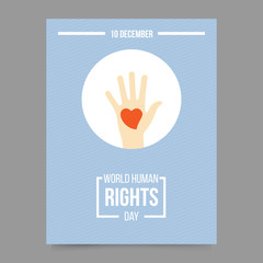 World human rights day template