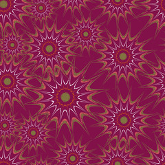 Fototapeta na wymiar Seamless repeating floral pattern.Vector