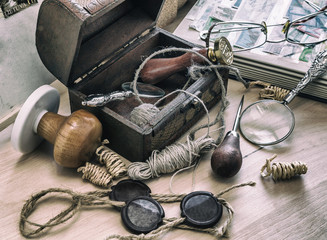 mail accessories, retro, vintage