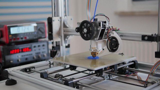 Printing plastic model on 3D Printer