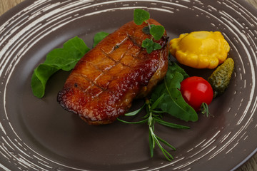 Roasted duck breast