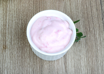 Srawberry yoghurt