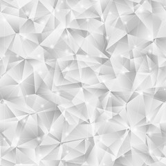 Obraz premium Geometric seamless pattern from triangles.