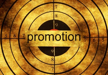 Promotion grunge target