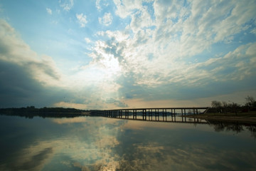 Obraz premium Palmar reservoir