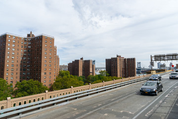 Fototapeta na wymiar Condo Buildings in New York, USA