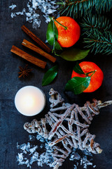 Christmas composition background