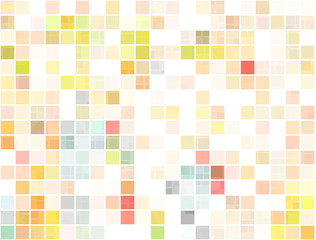 Squares blue multi color technology pattern