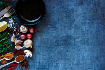 spices with vegetables